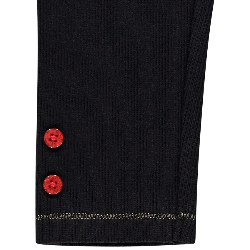 Ensemble Avec Tunique Motif Panda Brodé Et Legging Côtelé 4 Ensemble Avec Tunique Motif Panda Brodé Et Legging Côtelé – Image 4