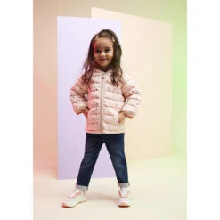 Jean Effet Délavé à Poches Arrières Forme Chat Pour Bébé Fille -Orchestra HI011E BLM 14 X