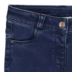 Jean Effet Délavé à Poches Arrières Forme Chat Pour Bébé Fille -Orchestra HI011E BLM 3 X