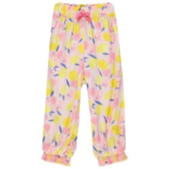 Pantalon Fluide à Citrons Imprimés Pour Bébé Fille