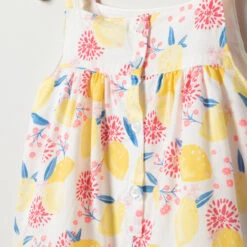 Robe à Bretelles Imprimée Citrons All-over -Orchestra HI0163 BLA 5 X