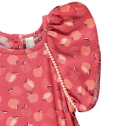 Combinaison Courte Imprimé Pommes Pour Bébé Fille -Orchestra HI016H RGF 3 X