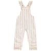 Salopette Longue à Rayures Pour Bébé Fille