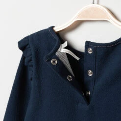 Robe Manches Longues Effet 2 En 1 à Coeurs Et Paillettes 10 Robe Manches Longues Effet 2 En 1 à Coeurs Et Paillettes -Orchestra HI017B BLF 5 X