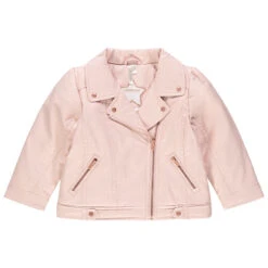 Perfecto Effet Cuir Rose à Détails Rose Gold