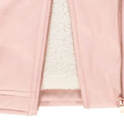 Perfecto Effet Cuir Rose à Détails Rose Gold -Orchestra HI017F ROM 3 X