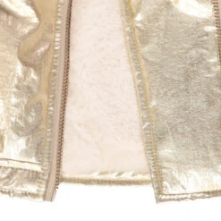 Perfecto Métallisé à Rivets Dorés Et Poches Zippées -Orchestra HI0187 JAM 3 X