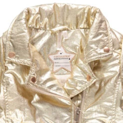 Perfecto Métallisé à Rivets Dorés Et Poches Zippées -Orchestra HI0187 JAM 4 X