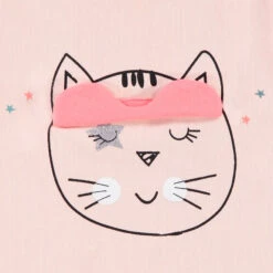 Ensemble Avec Tunique Manches Courtes Print Chat Ludique Et Pantalon à Pois 6 Ensemble Avec Tunique Manches Courtes Print Chat Ludique Et Pantalon à Pois -Orchestra HI0189 ROC 3 X