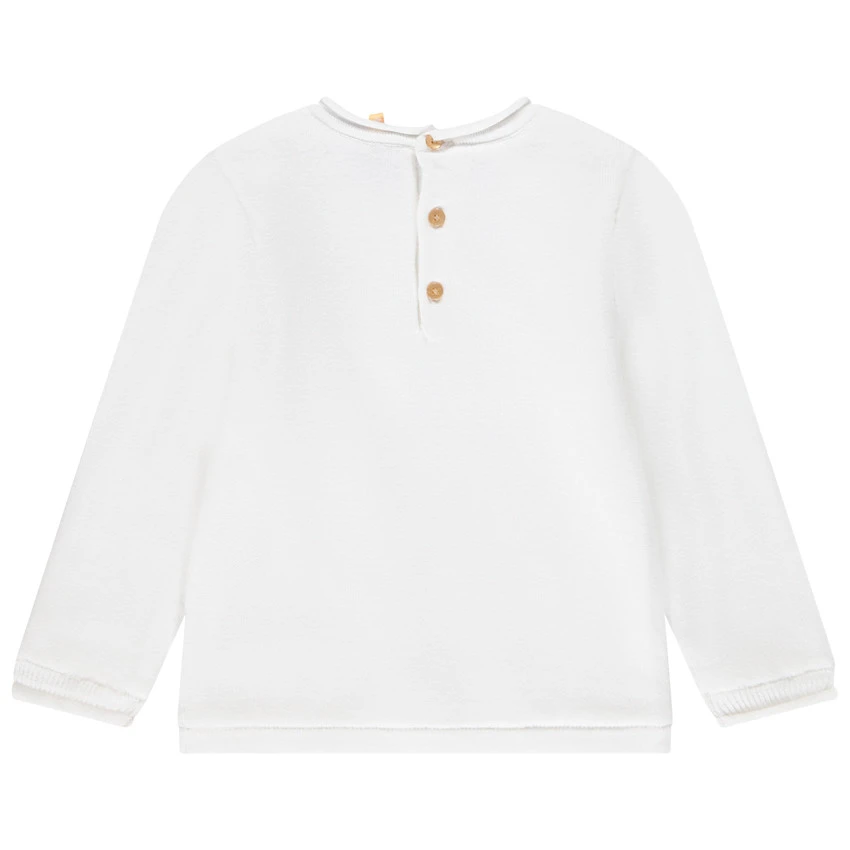 Pull En Tricot Print Pingouin Et Touches De Paillettes Pour Bébé Fille 2 Pull En Tricot Print Pingouin Et Touches De Paillettes Pour Bébé Fille – Image 2