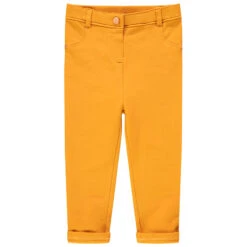 Pantalon Uni Moutarde Pour Bébé Fille