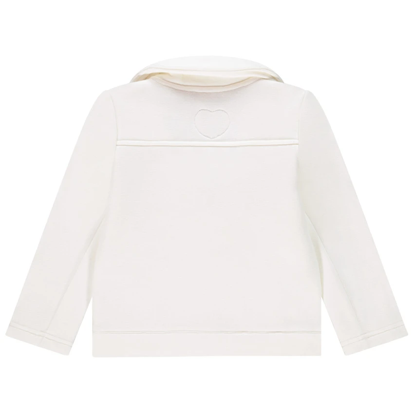 Perfecto En Molleton écru Pour Bébé Fille 2 Perfecto En Molleton écru Pour Bébé Fille – Image 2