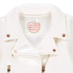 Perfecto En Molleton écru Pour Bébé Fille 7 Perfecto En Molleton écru Pour Bébé Fille -Orchestra HI018D ECR 4 X