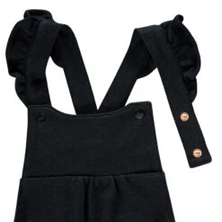 Salopette Longue Noire Pour Bébé Fille Motif Minnie Disney -Orchestra HI018E GRF 3 X