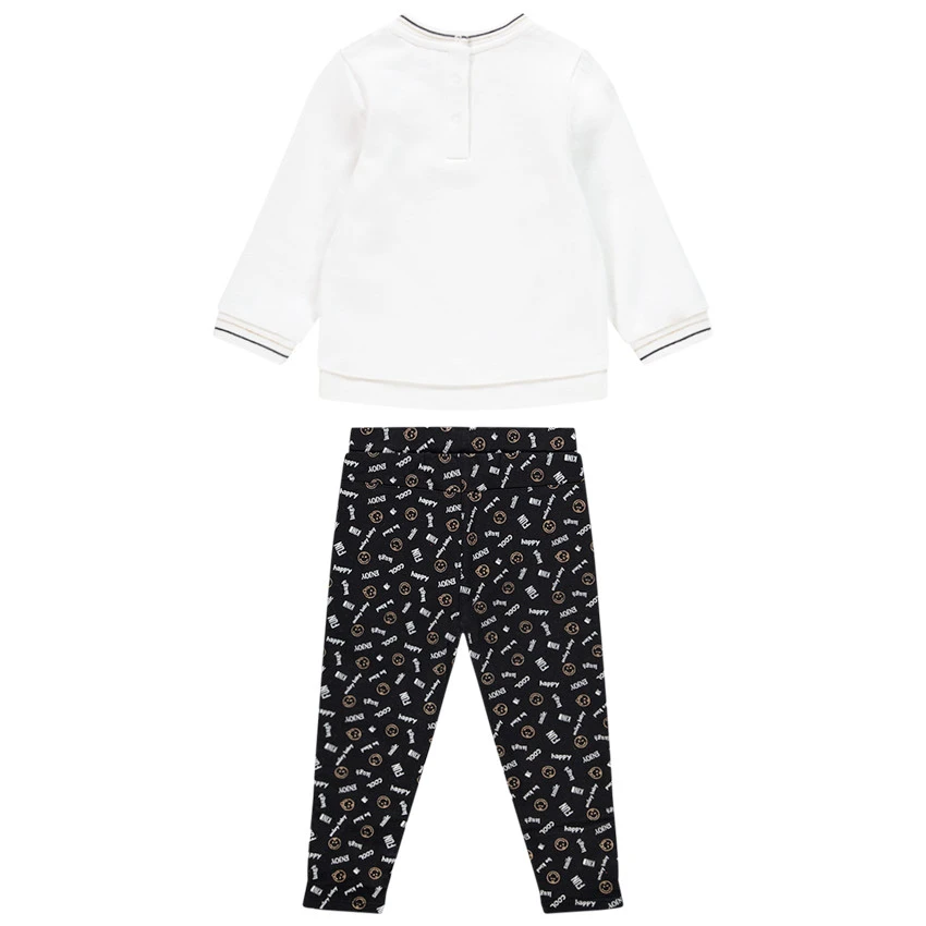 Jogging En Molleton Print Smiley Baby Pour Bébé Garçon 2 Jogging En Molleton Print Smiley Baby Pour Bébé Garçon – Image 2