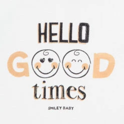 Jogging En Molleton Print Smiley Baby Pour Bébé Garçon 6 Jogging En Molleton Print Smiley Baby Pour Bébé Garçon -Orchestra HI018R ECR 3 X