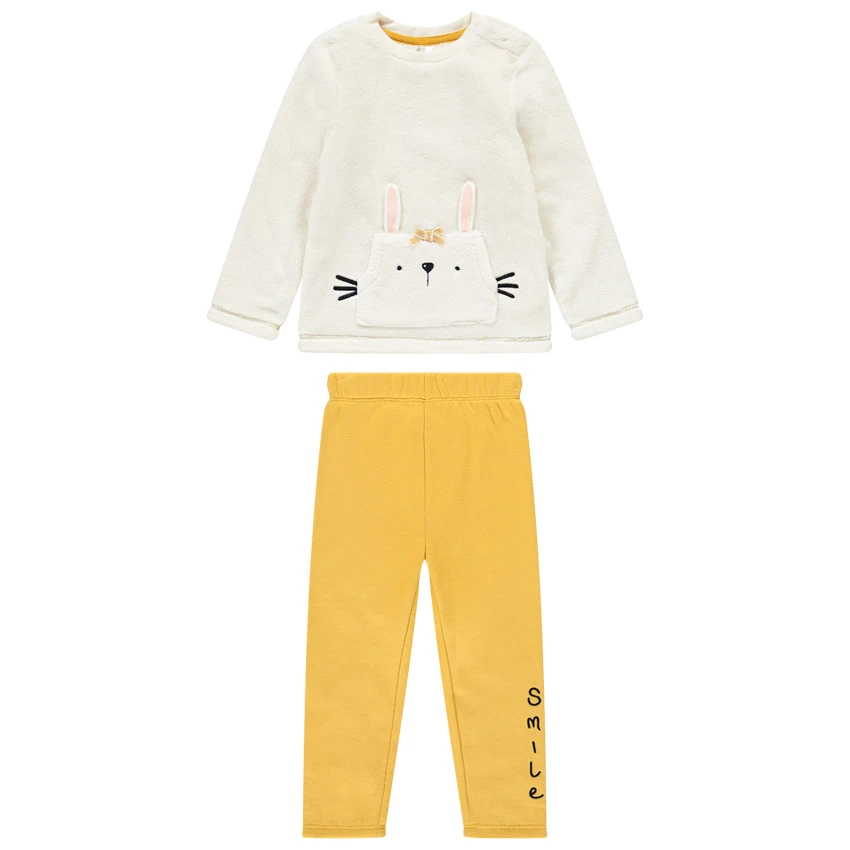 Jogging En Molleton Et Sherpa Avec Poche Lapin 1 Jogging En Molleton Et Sherpa Avec Poche Lapin