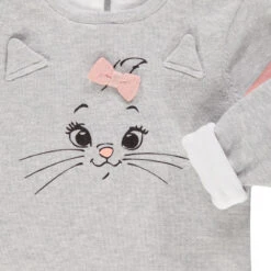 Pull En Tricot Print Marie Aristochats Et Détails En Relief -Orchestra HI019V GRC 3 X