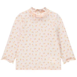 Sous-pull Col Cheminée Imprimé Pour Bébé Fille