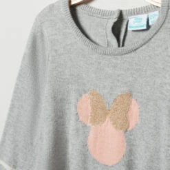 Robe Manches Longues En Tricot Motif Minnie Disney Pour Bébé Fille -Orchestra HI01A3 GRC 3 X