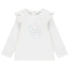 T-shirt Manches Longues En Coton Print Marie Disney