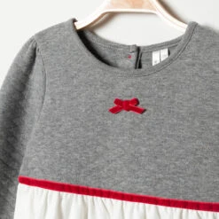 Robe Manches Longues Print Chaperon Rouge Pour Bébé Fille -Orchestra HI01BL GRM 3 X