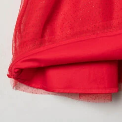 Robe De Fêtes Rouge En Tulle Et Paillettes Pour Bébé Fille -Orchestra HI01BN RGM 4 X