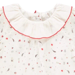 Tunique Manches Longues à Imprimé Esprit Noël Pour Bébé Fille -Orchestra HI01BU ECR 3 X