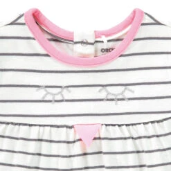 Ensemble 3 Pièces Tunique, Gilet Et Legging Pour Bébé Fille 8 Ensemble 3 Pièces Tunique, Gilet Et Legging Pour Bébé Fille -Orchestra HI01CN ROM 3 X