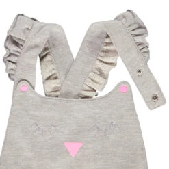 Ensemble 2 Pièces T-shirt Et Salopette Pour Bébé Fille -Orchestra HI01D6 GRC 4 X