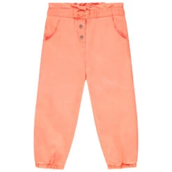 Pantalon En Coton Et Viscose à Taille élastiquée Pour Bébé Fille
