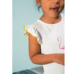 Robe 2 En 1 Imprimé Tropical Pour Bébé Fille -Orchestra HI01FH BLA 4 X