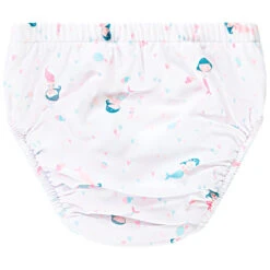 Culotte De Bain Anti-UV Imprimé Sirènes Pour Bébé Fille -Orchestra HI01FN BLA 2 X