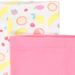 Lot De 4 Corsaires Pour Bébé Fille -Orchestra HI01FO BLA 4 X