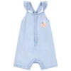 Combishort Effet Jean Pour Bébé Fille