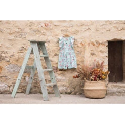 Combinaison Longue Imprimé Fleuri Pour Bébé Fille -Orchestra HI01G2 VEC 5 X