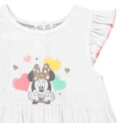 Débardeur Print Minnie (Disney) Pour Bébé Fille -Orchestra HI01GE BLA 3 X