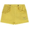 Short Avec Print Petit Oiseau Pour Bébé Fille