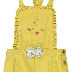 Salopette Courte Avec Noeud Fantaisie Pour Bébé Fille -Orchestra HI01GP JAC 3 X