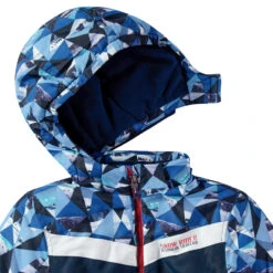 Blouson De Ski à Imprimé Graphique Pour Enfant Garçon -Orchestra HJ51GG BLM 4 X