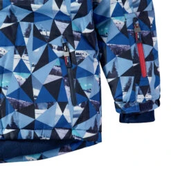 Blouson De Ski à Imprimé Graphique Pour Enfant Garçon -Orchestra HJ51GG BLM 5 X