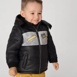 Doudoune Matelassée Doublée Micropolaire à Capuche Amovible -Orchestra HLALBS GRF 10 X