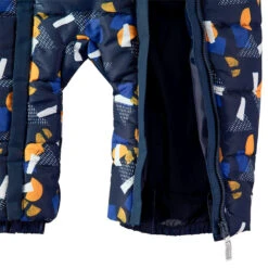 Combi-pilote De Ski Doublée Micropolaire à Motifs Graphiques -Orchestra HLALMZ BLF 3 X