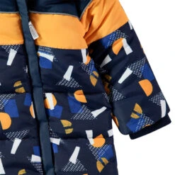 Combi-pilote De Ski Doublée Micropolaire à Motifs Graphiques -Orchestra HLALMZ BLF 5 X