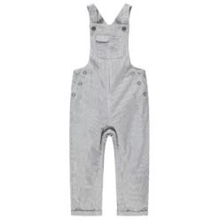 Salopette à Fines Rayures All-over Et Poches