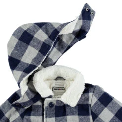 Veste En Polaire Doublée Sherpa à Carreaux -Orchestra HLALOY BLF 4 X