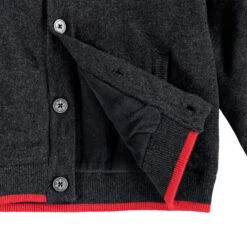 Veste En Tricot Doublée Velours Avec Cerfs En Jacquard -Orchestra HLALQM GRF 3 X