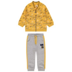 Jogging En Molleton Avec Gilet Imprimé Vélos Et Pantalon à Bandes