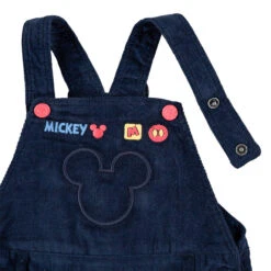 Salopette Longue En Velours Doublée Jersey Motif Mickey Disney 7 Salopette Longue En Velours Doublée Jersey Motif Mickey Disney -Orchestra HLALT4 BLF 4 X