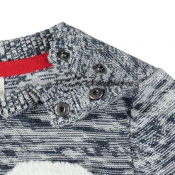 Pull En Tricot Chiné Avec Inscription En Bouclette -Orchestra HLALTL BLF 3 X